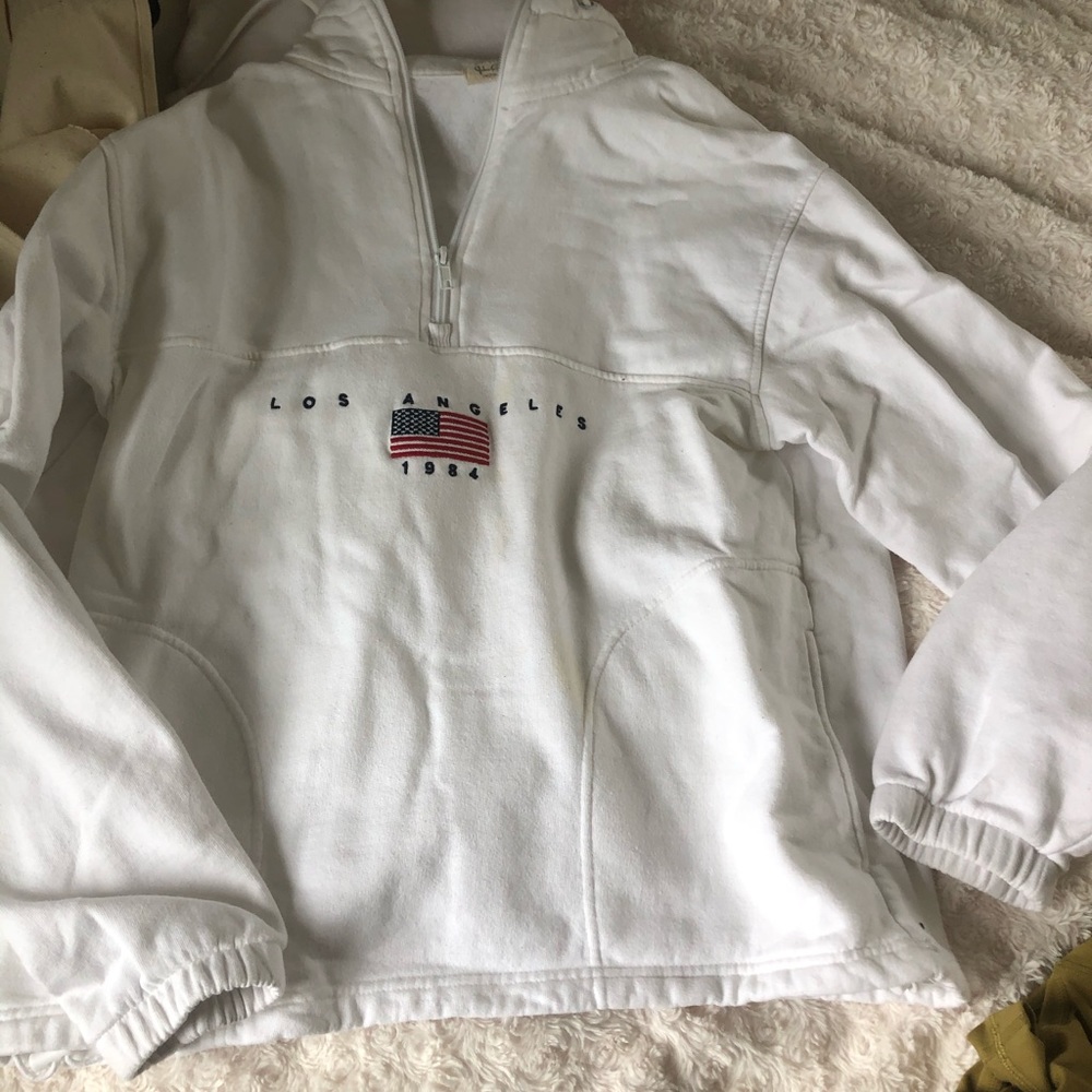 brandy melville half zip